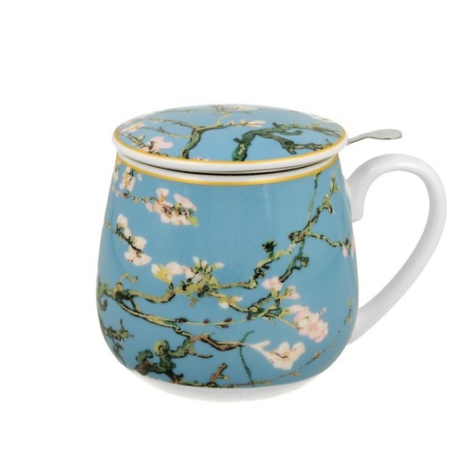 Taza Infusiones Almendro 43 Cl Porcelana Duo Art Gallery