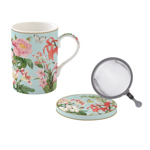 Taza Infusiones Bgar Botanic 35 Cl Porcelana Easy Life