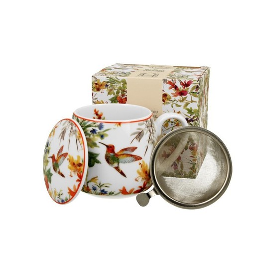 Taza Infusion Garza Porcelana para Té e Infusion