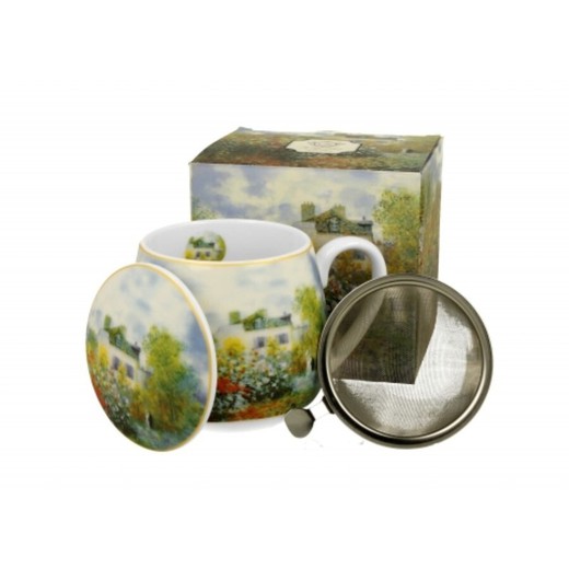 Taza Infusiones Monet Jardin 43 Cl Porcelana Duo Art Gallery