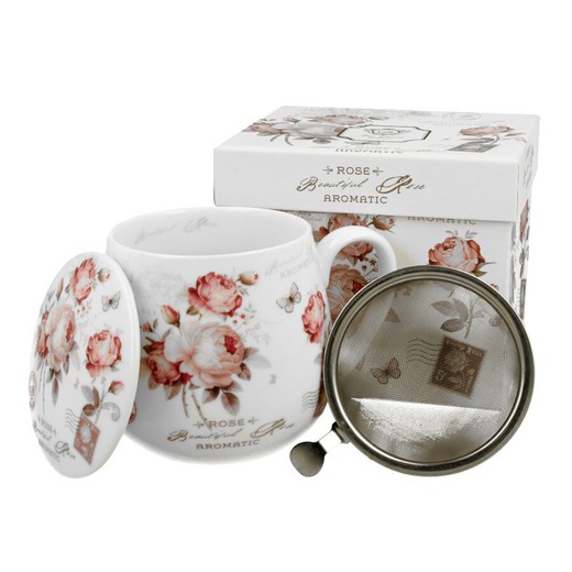 Taza Infusiones Secesja 43 Cl Porcelana Duo Art Gallery