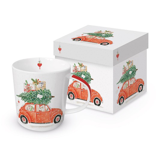 Taza Navidad Regalo Christmas Delivery PPD