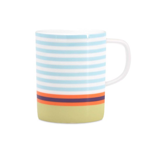 Taza Porcelana Positano Idea Regalo Remember