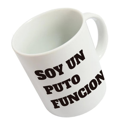 Taza Soy un Puto Funcionario Fisura