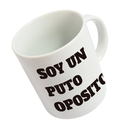 Taza Soy un Puto Opositor Fisura