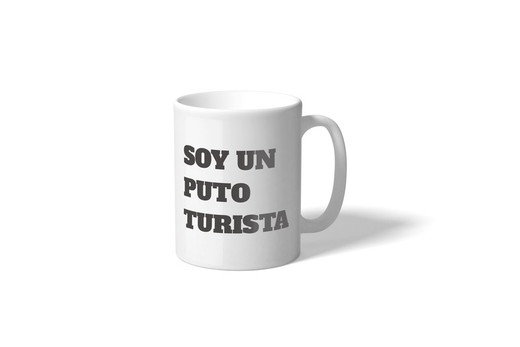 Taza Soy un puto Turista Fisura