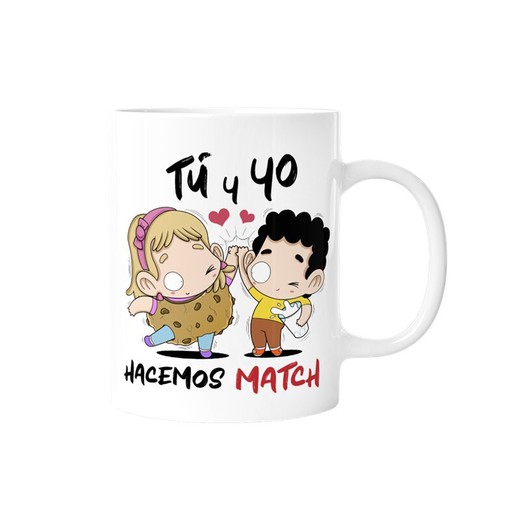 Taza Tú Y Yo Hacemos Mach Malasaña Especial Regalo