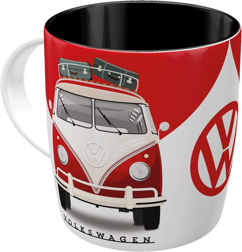 Taza Volkswagen VW Good In Shape Retro Vintage