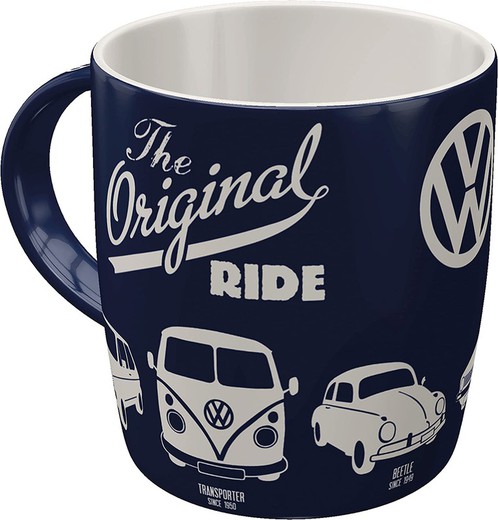 Taza Volkswagen VW The Original Ride Retro Vintage