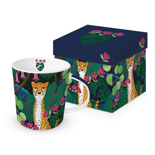 Tazas Decoradas Cheetah PPD