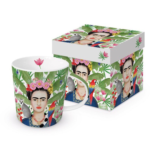 Tazas Decoradas Frida Kahlo Coyoacàn PPD