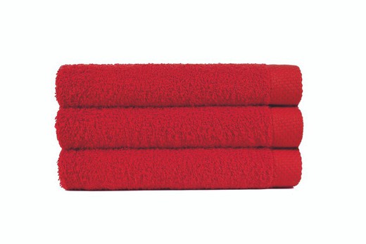 Toalla de baño 700gr rojo Tamaño toalla Tocador 30x50cm