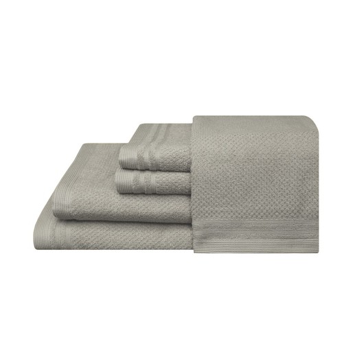 Toalla de Tocador 33x50 Gris Dune Lasa