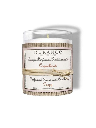 Vela artesanal 180 gr Amapola Durance