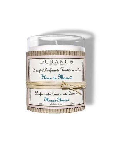 Vela artesanal 180 gr Flor Monoï Durance