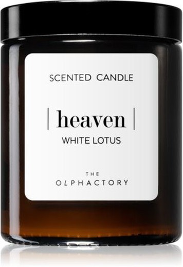 Vela Perfumada White Lotus 135 grs 30 horas The Olphactory