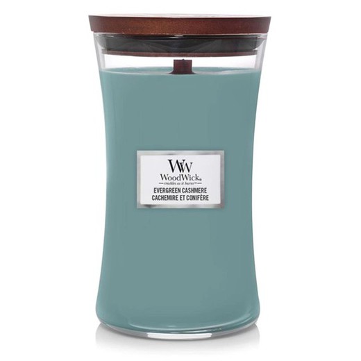 Vela Woodwick Grande Evergreen Cashmere Mecha de Madera