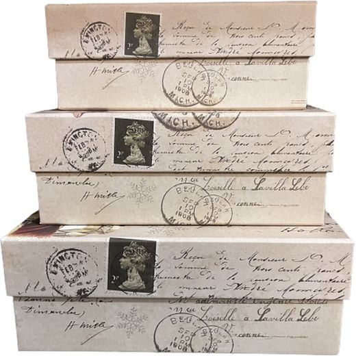 Cajas de Cartón Decoradas