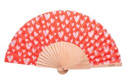 Abanico Corazones Fisura ideal regalo