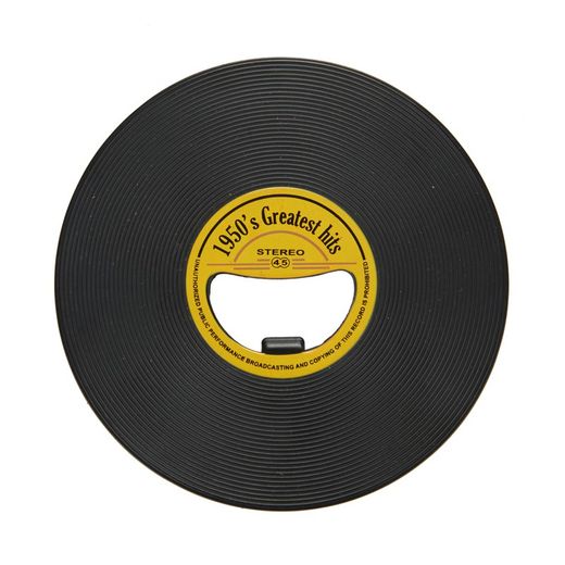 Abrebotellas Greatest Hits negro x12 metal Balvi Idea Regalo