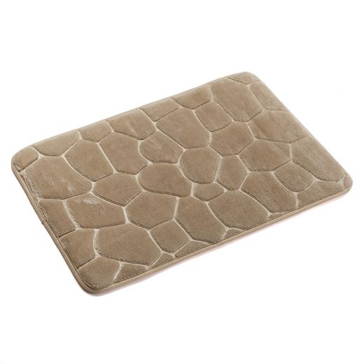 Alfombra de Baño Beige 40x60