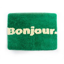 Alfombra de Baño Bonjour Verde Helio Ferretti Ideal Regalo