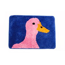 Alfombra de Baño Duck Azul Helio Ferretti Ideal Regalo