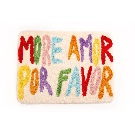 Alfombra de Baño More Amor Rainbow Helio Ferretti Ideal Regalo