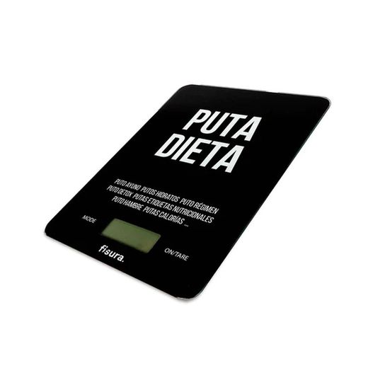 Báscula de Cocina Puta dieta Fisura Ideal Regalo
