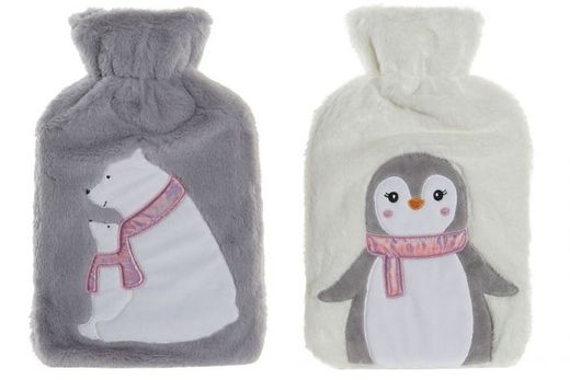 Bolsa agua caliente regalo navidad pingüinos decoración de navidad para casa