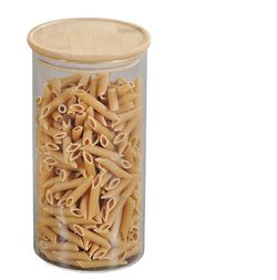 Bote de cocina hermético apilable 120 cl Tapa Bambú Kesper