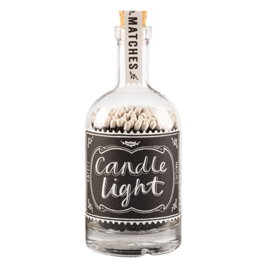 Botella de Cerillas Decorativa Candle Light Archivist 150 Ideal Regalo