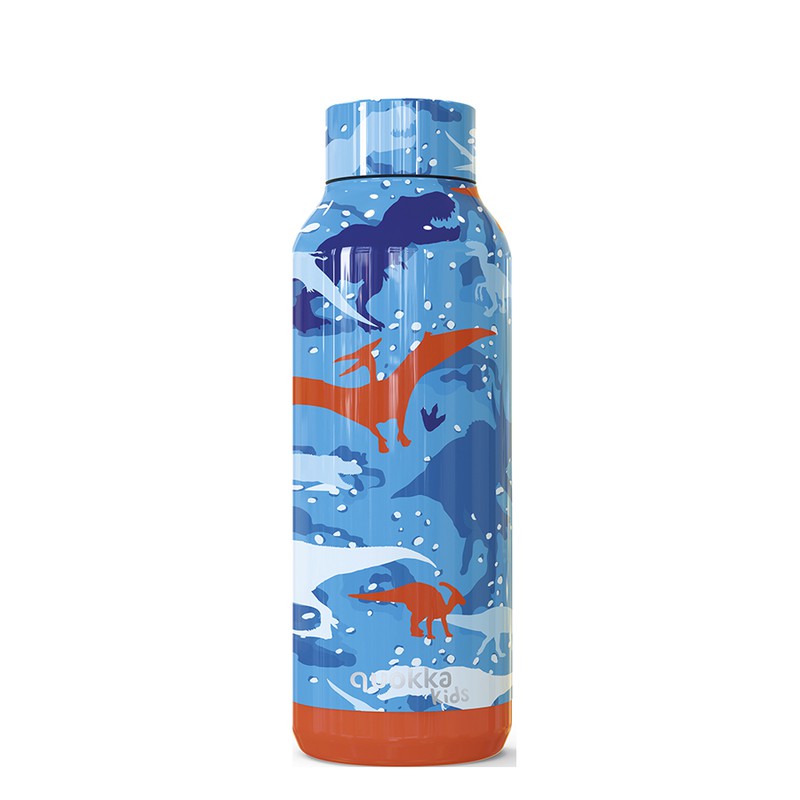 Botella térmica de doble pared, especial para niños, 100% hermética, de la  marca Quokka, en diseño Dino de 51 cl — WonderfulHome Shop
