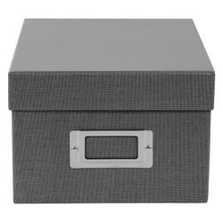 Caja Alta Calidad para Fotos Bella Vista Gris Goldbuch