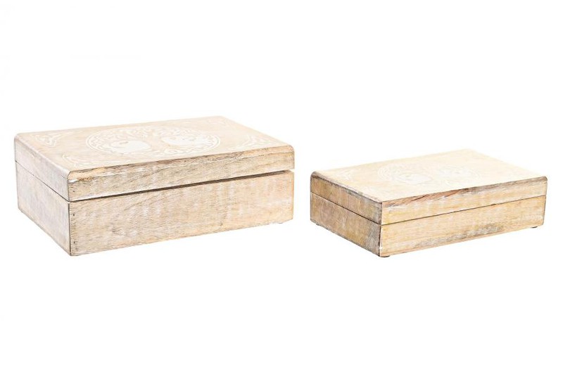 Compra Online Caja joyero madera decorativa en nuestra Tienda Online de  Articulos de Decoración para el Hogar — WonderfulHome Shop
