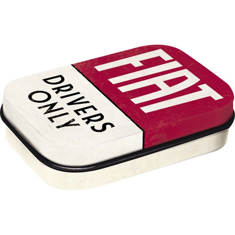 Caja Metálica Caramelos Fiat - Drivers Only Nostalgic Art