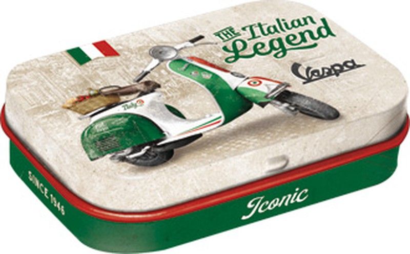 Caja Metálica Caramelos Vespa - Italian Legend Nostalgic Art