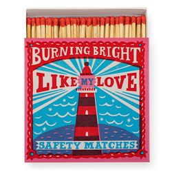 Cajas Cerillas Diseño Burning Bright by The Printed Peanut Archivist Ideal Regalo