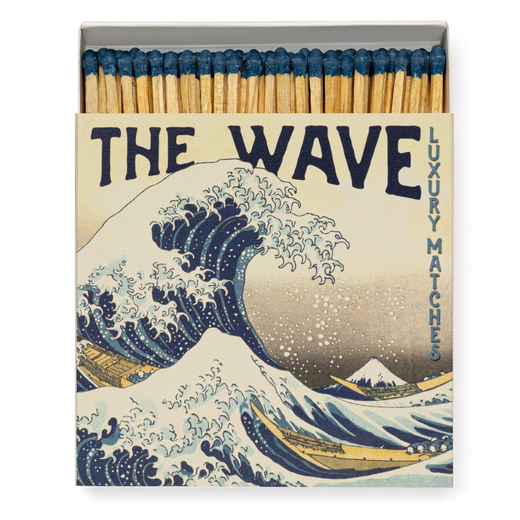 Cajas Cerillas Diseño Hokusai Wave Archivist Ideal Regalo