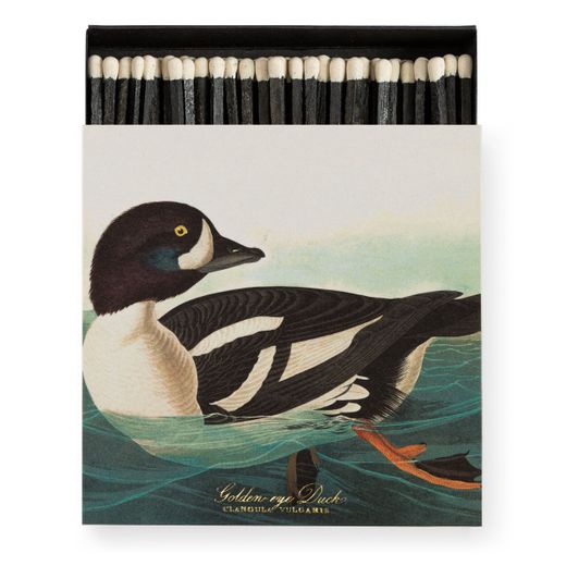Cajas Cerillas Diseño The Golden-eye Duck by Audubon Archivist Ideal Regalo