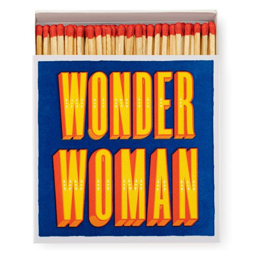 Cajas Cerillas Diseño Wonder Woman Archivist Ideal Regalo