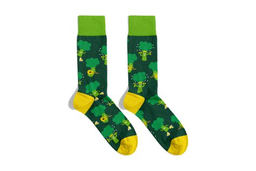 Calcetines Divertidos Brocoli Billy Brown Ideal Regalo Talla M 36-40