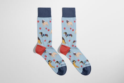 Calcetines Divertidos Castor Billy Brown Ideal Regalo Talla H 41-46