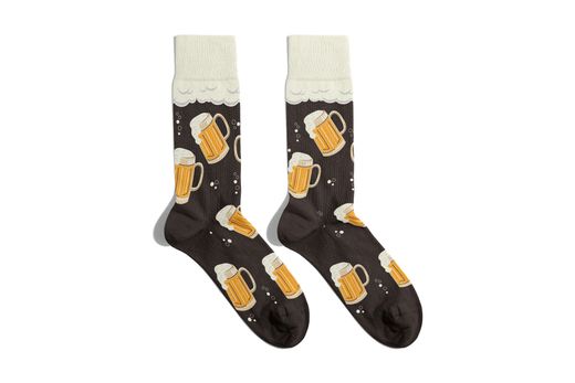 Calcetines Divertidos Jarra Cerveza Billy Brown Ideal Regalo Talla M 36-40