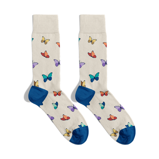 Calcetines Divertidos Mariposas Billy Brown Ideal Regalo Talla H 41-46