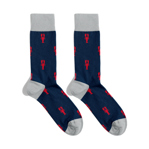 Calcetines Divertidos Red Lobster Billy Brown Ideal Regalo Talla H 41-46