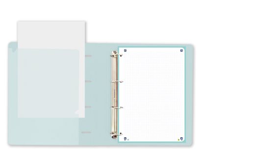 Carpeta Oxford Con Recambio color pastel