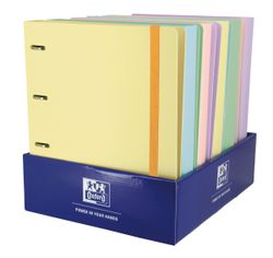 Carpeta Oxford Con Recambio color pastel