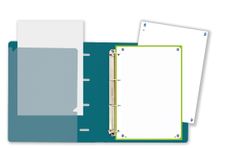 Carpeta Oxford Con Recambio colores vivos