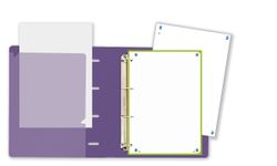 Carpeta Oxford Con Recambio colores vivos